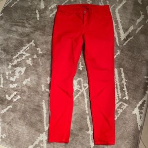Statement Red Jeans